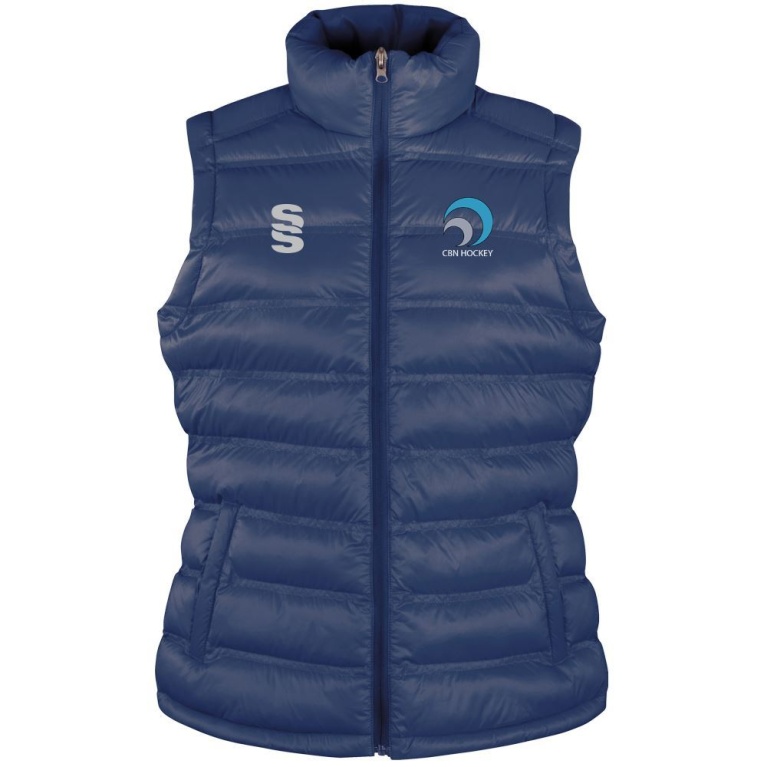 Padded Gilet : Navy